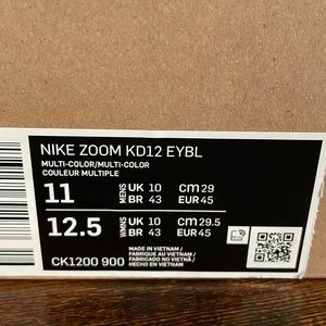 Nike KD 12 EYBL Nationals Sz. 11